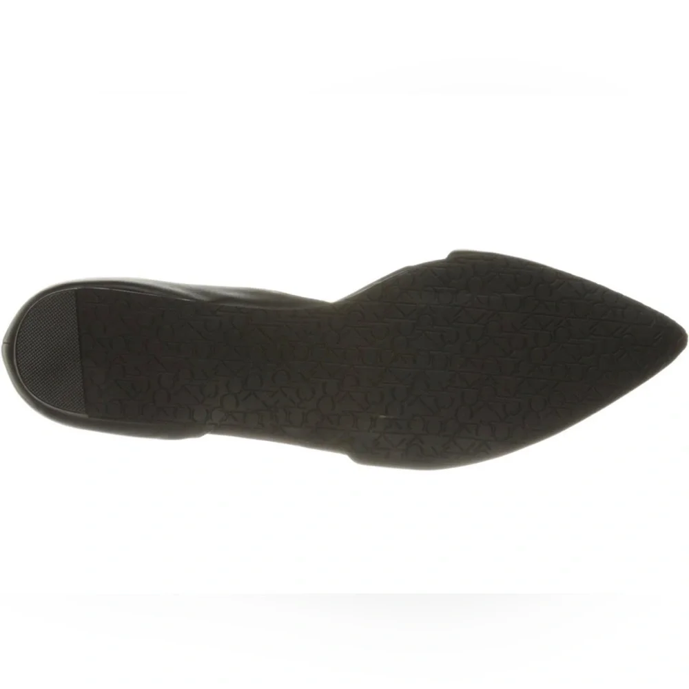 Calvin Klein Women's Hillaria Ballet Flat Black 9